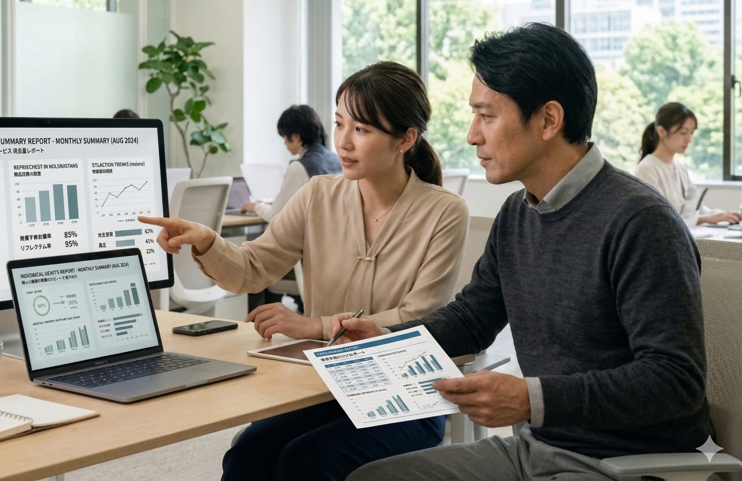 定量的な効果測定